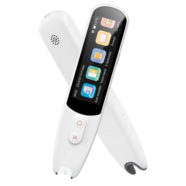 Pen Scanner, Text to Speech Device for Dyslexia, OCR Digital Highlighter Reader Pen, Exam Reading Pen, Bluetooth Langage Translator, No Monthly Fee