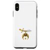 Shriners_logo, shriners_emblem, 3d_design, PHA Case for iPhone XS Max