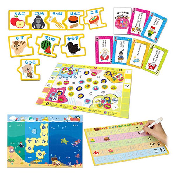 Artec Montessori Language Education Toy Set of 5 ATC21649<br><br> Games, toys, books | Related words, organization, case, rack, display, set, toys, 1 year old, learning, cute, stamps, cards, toddlers, trading cards, 3 year old, picture books, puzzles, 4 y