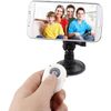 Bluetooth Remote Control Shutter Wireless Smartphone Selfie Stick for iPhone iPad Android Camera Shutter Remote Control (White)