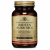 Solgar Biotin 10,000mcg Capsules - 120 Count 09/2027