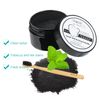 M&R New Formula More Delicate 100% Organic Activated Charcoal Teeth Whitening Powder+Bamboo Toothbrush /30g Coconut Charcoal, Effective Teeth Stain Remover and Toothpaste Alternative/Fresh Mint Taste