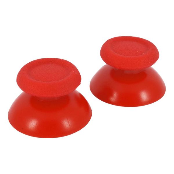 Thumbsticks Thumb Grip Stick for Sony PS4 Game System Controller PlayStation 4 Console (Red)
