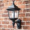 Bradley Black Outdoor Wall Lantern