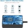 Adjustable 9V~24V Power Supply with 14 Interchangeable Tips – Compact & Reliable