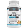 Max Joint Support Ginger w/ 95% Curcuminoid & BioPerine Boswellia Bromelain