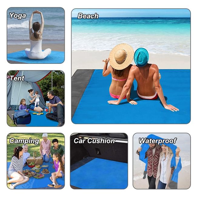 Waterproof pocket beach online mat