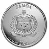 2024 Samoa 1 oz Silver DC Comics Batman BU in capsule
