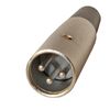 2 PACK male replacement mic microphone cable snake cord end XLR connector plug