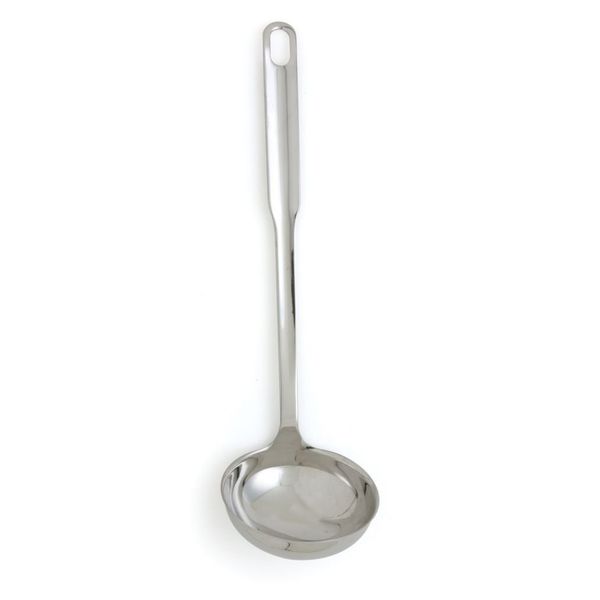 Norpro, Silver Stainless Steel Soup Ladle, 12.5-Inch, 12.5in/32cm