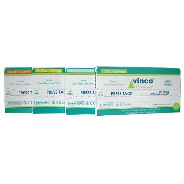 vinco ファロス円皮鍼 (100本入) 4種類フルセット