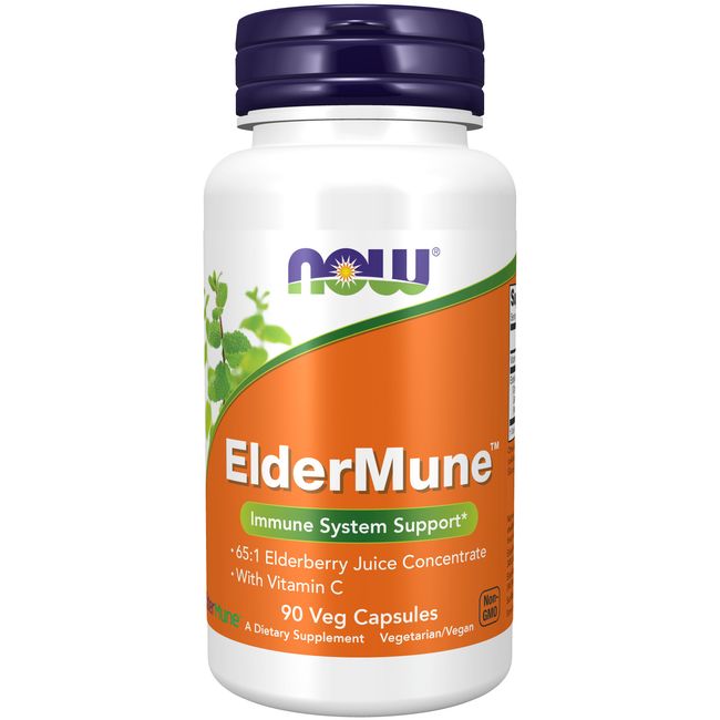 NOW Foods ElderMune - 90 Veg Capsules