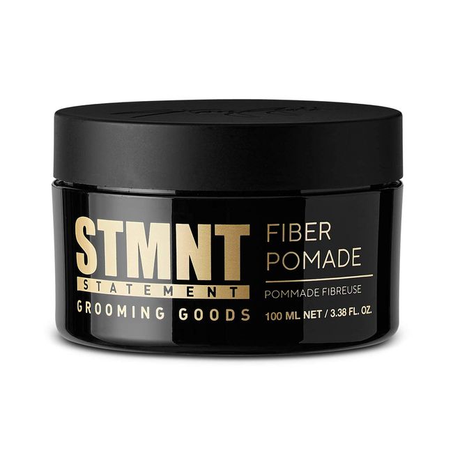 STMNT Grooming Goods Fiber Pomade | Semi-Matte Finish | Strong Control | Easy To Wash Out 100ml