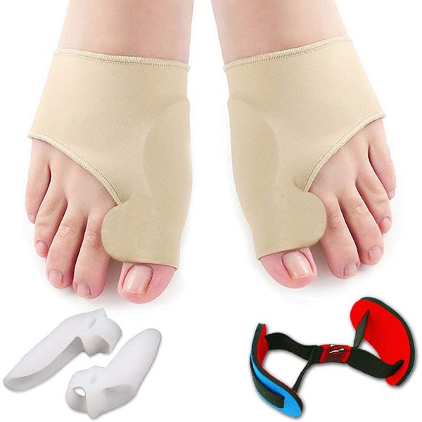 2 Set (10 pc) of Bunion Corrector & Bunion Relief Protector Sleeves 5 pc Kit