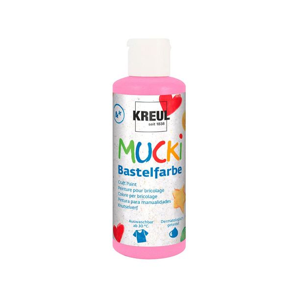Mucki 24107 Craft Paint, 80ml, light pink