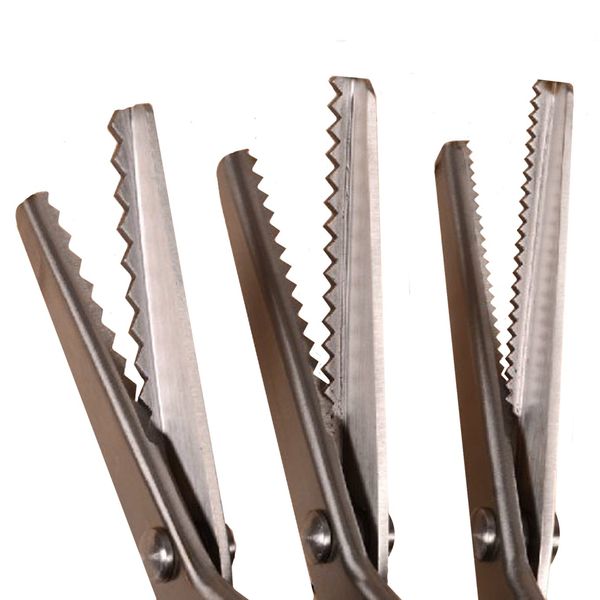 Well Made Tools Sturdy Sharp Pinking Shears 9.25" Great for Crafts and Cutting Sample Fabric (Teeth 2)