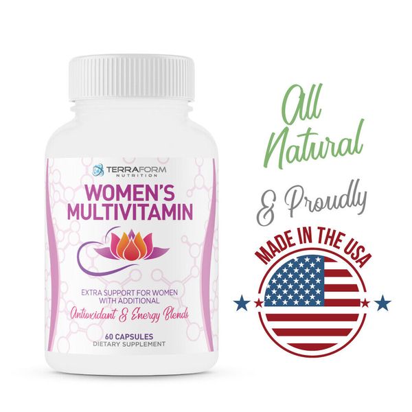 Women’s Multivitamin – Daily Support for Bone Health & Breast Health – 60 Caps