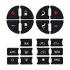AC Dash Button Repair Kit Decal Stickers Replacement For 2008-2012 Buick Enclave