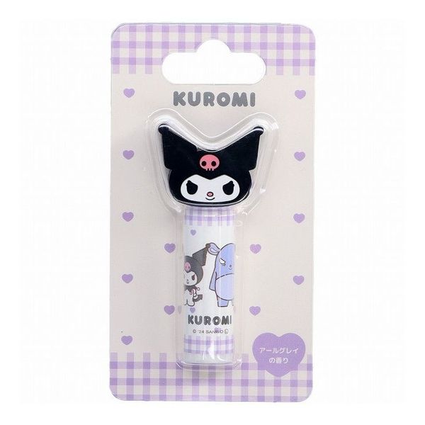 Set of 4 Mascot Lip Balm Kuromi (Cash on Delivery Not Available) Mail Delivery