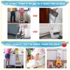 Kids Step Stool Sink for Toddlers – Foldable Safety Lock to Stable（Grey）