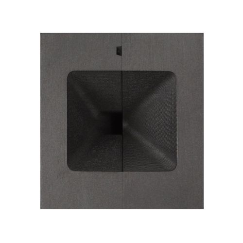 1 Troy Ounce Gold Rectangular Two Part Split Graphite Ingot Mold Precious Metal Casting Melting