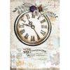 Stamperia - Rice Paper - Romantic Journal Clock