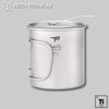 Keith Ti3206 Tasse, Titan mit Deckel, Faltbar