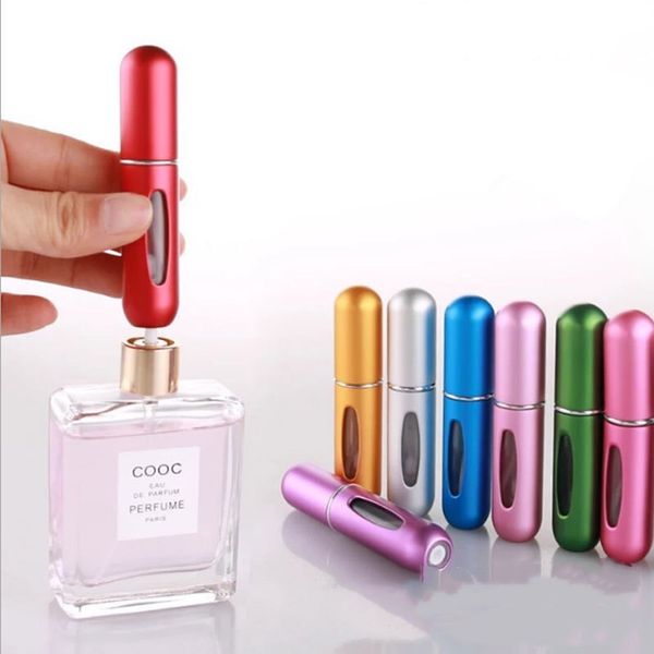 5ml Mini Portable Travel Refillable Perfume Atomizer Pump Spray Bottle Empty