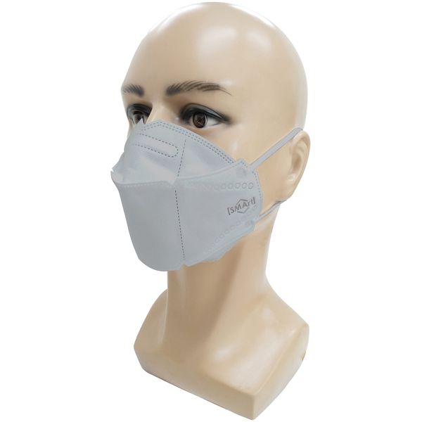 SMArt SIR-01 Royal Mask, Pack of 7, Regular Size, Light Gray Over 99% PFE, H 8.3 x W 3.1 inches (21 x 8 cm)