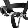 HUNTER Follow Me Education Nylon Harness, Size 3, Large, Black