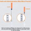 10PCS/Pack 1ml Dispensing Measuring Tool 32G (8mm long), Laboratory Accessories, Individually Wrapped