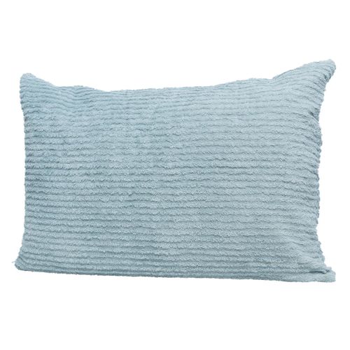 Imabari Towel Certified Karoyaka Caloket Pillow Cover, Approx. 25.6 x 16.9 inches (65 x 43 cm), Zippered, Made in Japan, Sky Gray