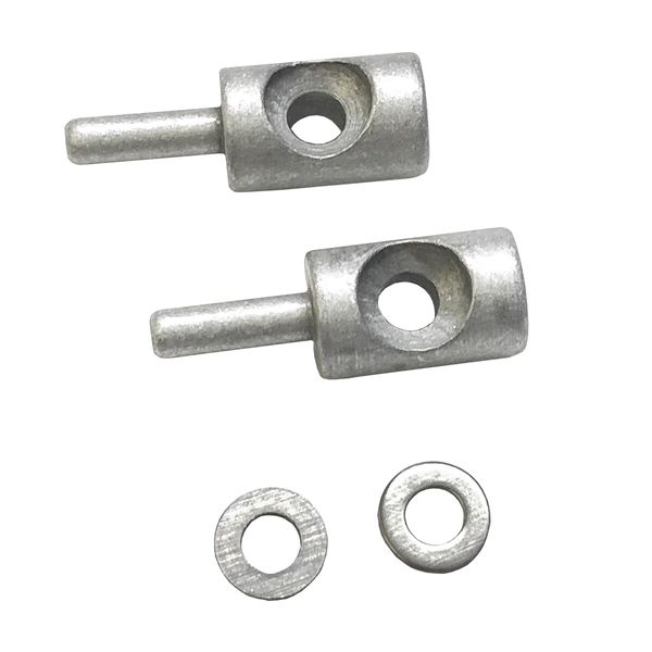 Aluminum Hinge Pin Kit 3/8" Dia. for Continuous Hinge Framed Shower Enclosure