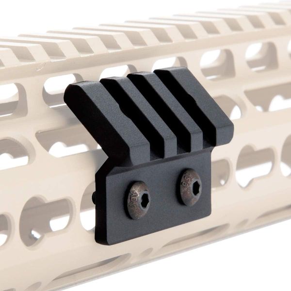 LEGEED Offset Light/Optic Picatinny Rail Mount, 4-Slot