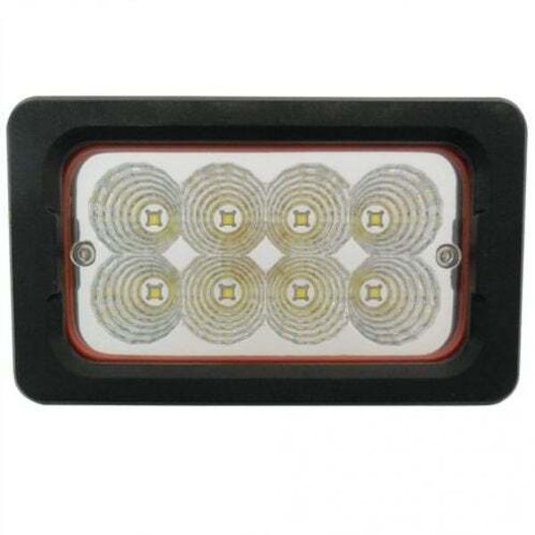 LED Work Light - 40W Flood Beam Rectangular Side Lamp