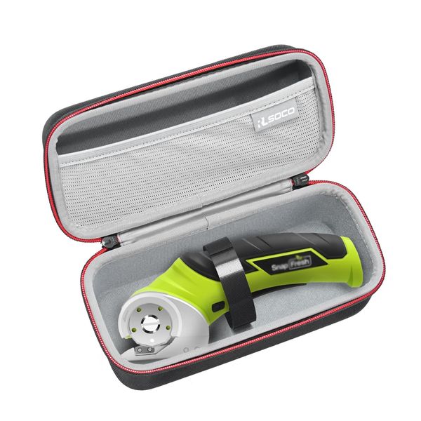 RLSOCO Hard Case for SnapFresh Cordless Electric Scissors, 4V Electric Mini Box Cutter (Case Only)