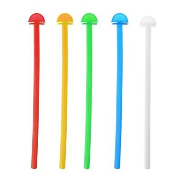 Bird Perch Plastics Standing Rod Pet Birds Grinding Pecking Toy for Small Bird