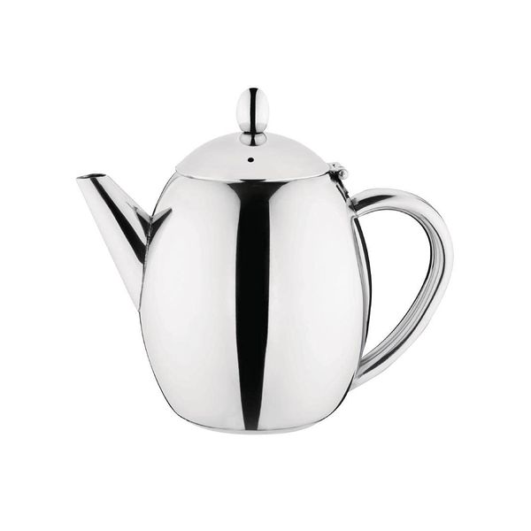 Olympia Richmond Teapot Stainless Steel 32Oz Infuser for Better Experience