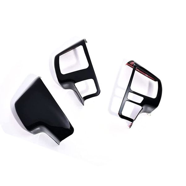 RAMBO Steering Panel Switch Panel Hiace 200 Series 6 Type Interior Panel Interior Panel 3 Pieces (Piano Black)