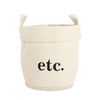 MAIKA Recycled Canvas Bucket, Etc., Medium