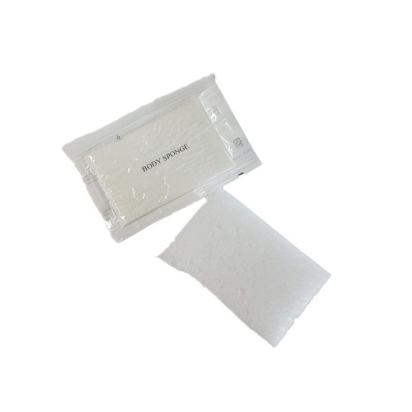 Sanyo Bussan Compressed Body Sponge, 10 Pieces, Hotel Amenities, Commercial Use, Individually Packaged, Made in Japan, 0.2 inch (6 mm) to 1.2 inch (30 mm)