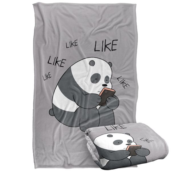 We Bare Bears Like Like Like Silky Touch Super Soft Throw Blanket, 36"x58"