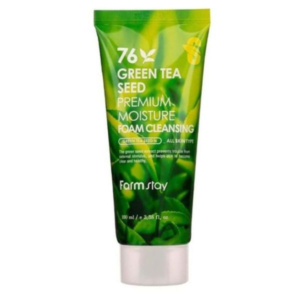 Farm Stay Green Tea Seed Premium Moist Cleansing Yeşil Çay Özlü Yüz Yikama Jeli (GLOBALCARE)