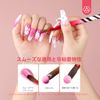 Saviland 3 Pcs Pink Zebra Acrylic Nail Brush Set (8# 10# 14#) with 5 Pad Towels, Pen Holder, Nail Extension & Sand Bar for 3D Nail Carving