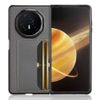COQUE Suitable for Honor Magic V3 Phone case, Honor Magic V3 Lychee Pattern Card Slot Phone case-Gray