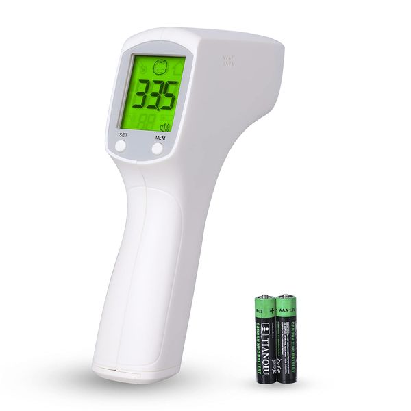 AGM Forehead Infrared Thermometer, Two Measurement Modes Non-Contact Digital LCD Handheld Thermometer, Accurate and Fast Measurement Themperature for Baby Adult and Objects