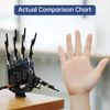 Robot Hand 5 Finger Single Motion Bionic Robot Mechanical Arm DIY - Right Hand and Servo Tester