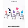 Andreia Semi-Permanent Nail Gel Polish for UV/LED Lamp - Intense Shine and 4 weeks Lasting French Manicure Nail Gel Varnish - Magazine Collection - Colour MZ4 Light Nude - 10.5ml