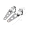 - Motorcycle Headlight Bracket, 2pcs Headlight Mount Brackets Fork Racer 28mm-34mm(Silver)
