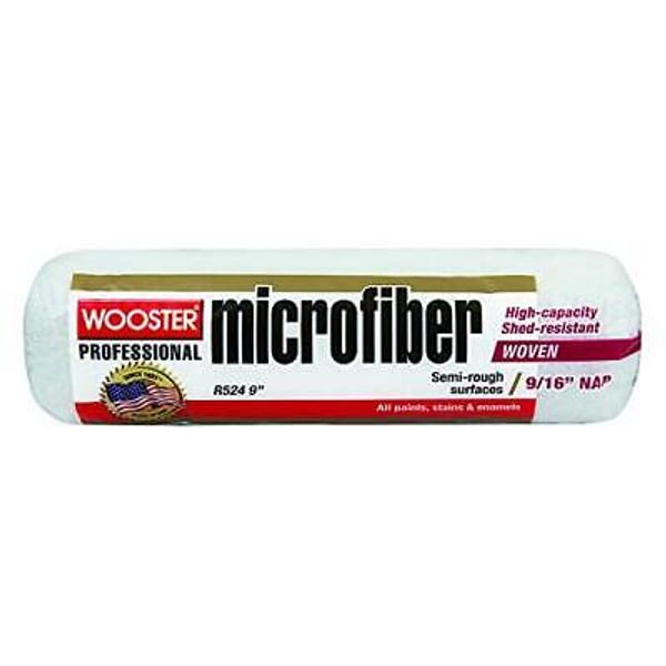 Wooster R524-9 Microfiber Paint Roller, 9